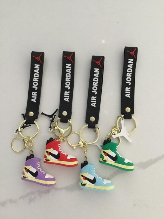 Accessories - New “Retro High Tops” Keychain Bag Charm - Assorted Colors - Pick One